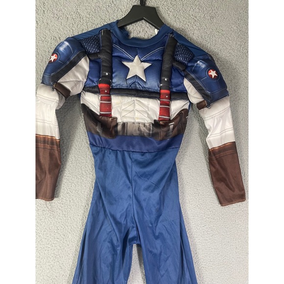Marvel Captain America The Winter Soldier Costume Medium Kids Halloween - Picture 5 of 13